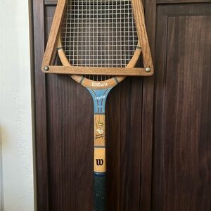 Wilson Vintage Wooden Tennis Racket